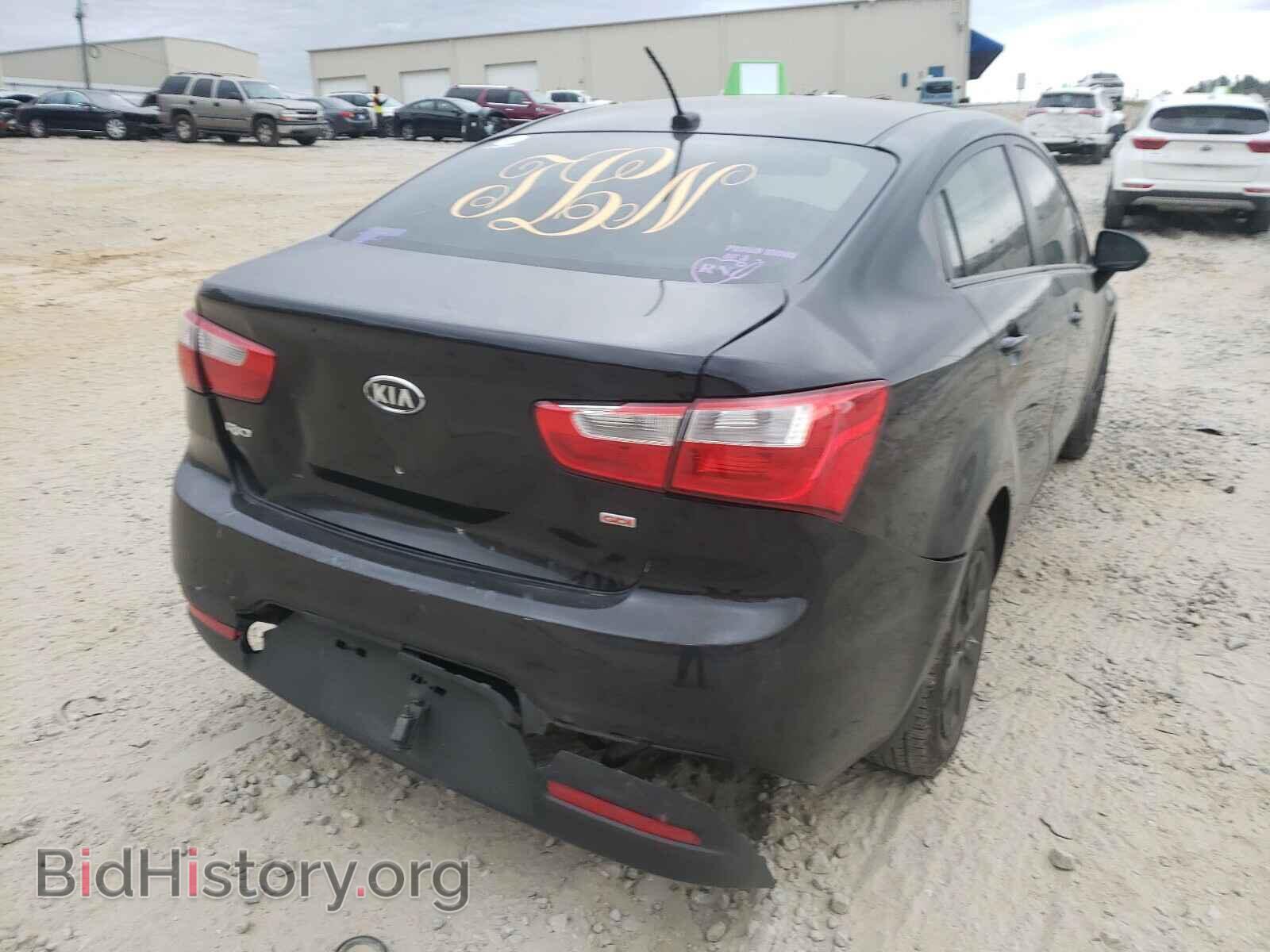 2012 KIA RIO - VIN: KNADM4A31C6046974 - Фото 4