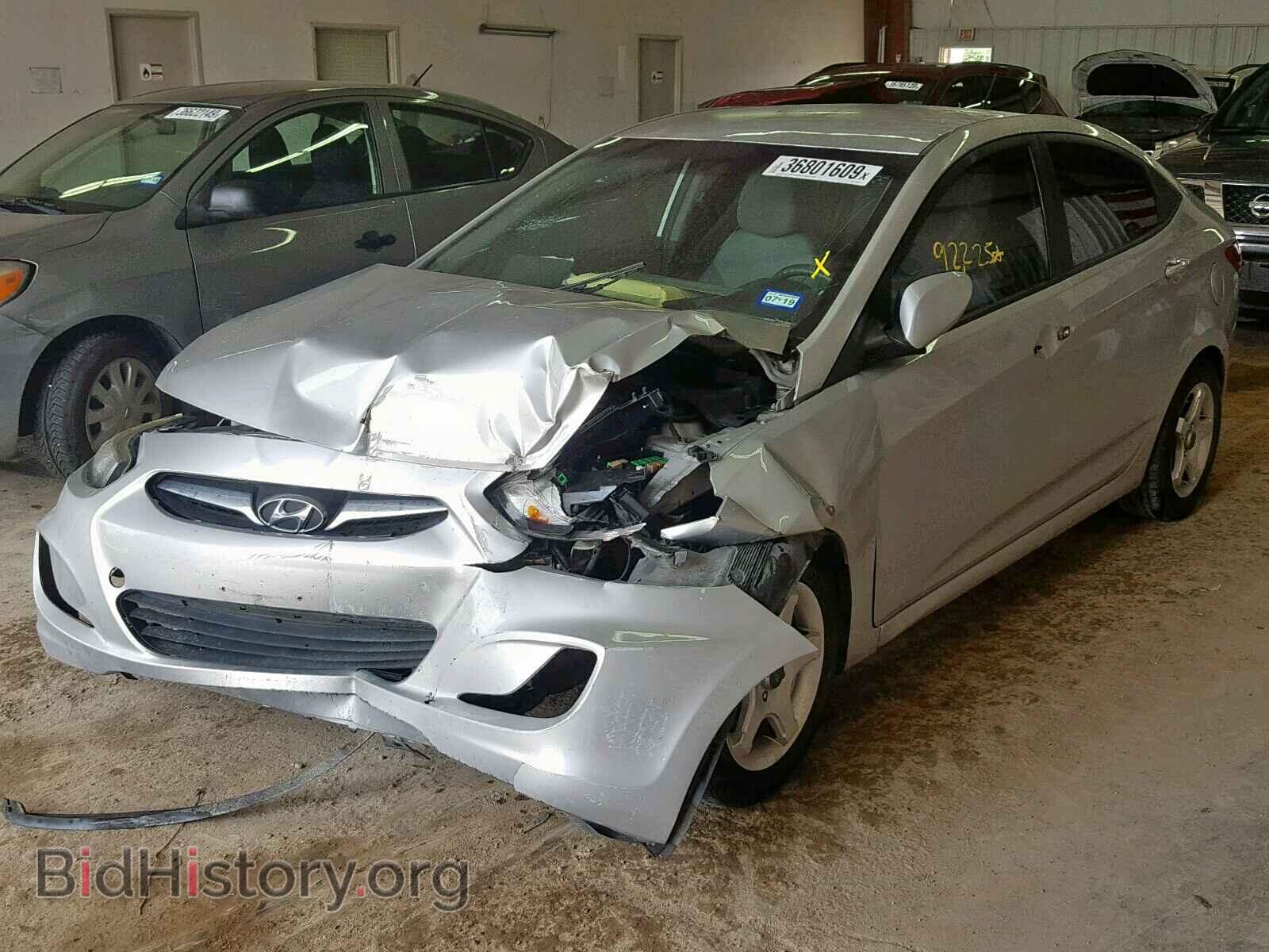 2013 HYUNDAI ACCENT - VIN: KMHCT4AE6DU295573 - Фото 2