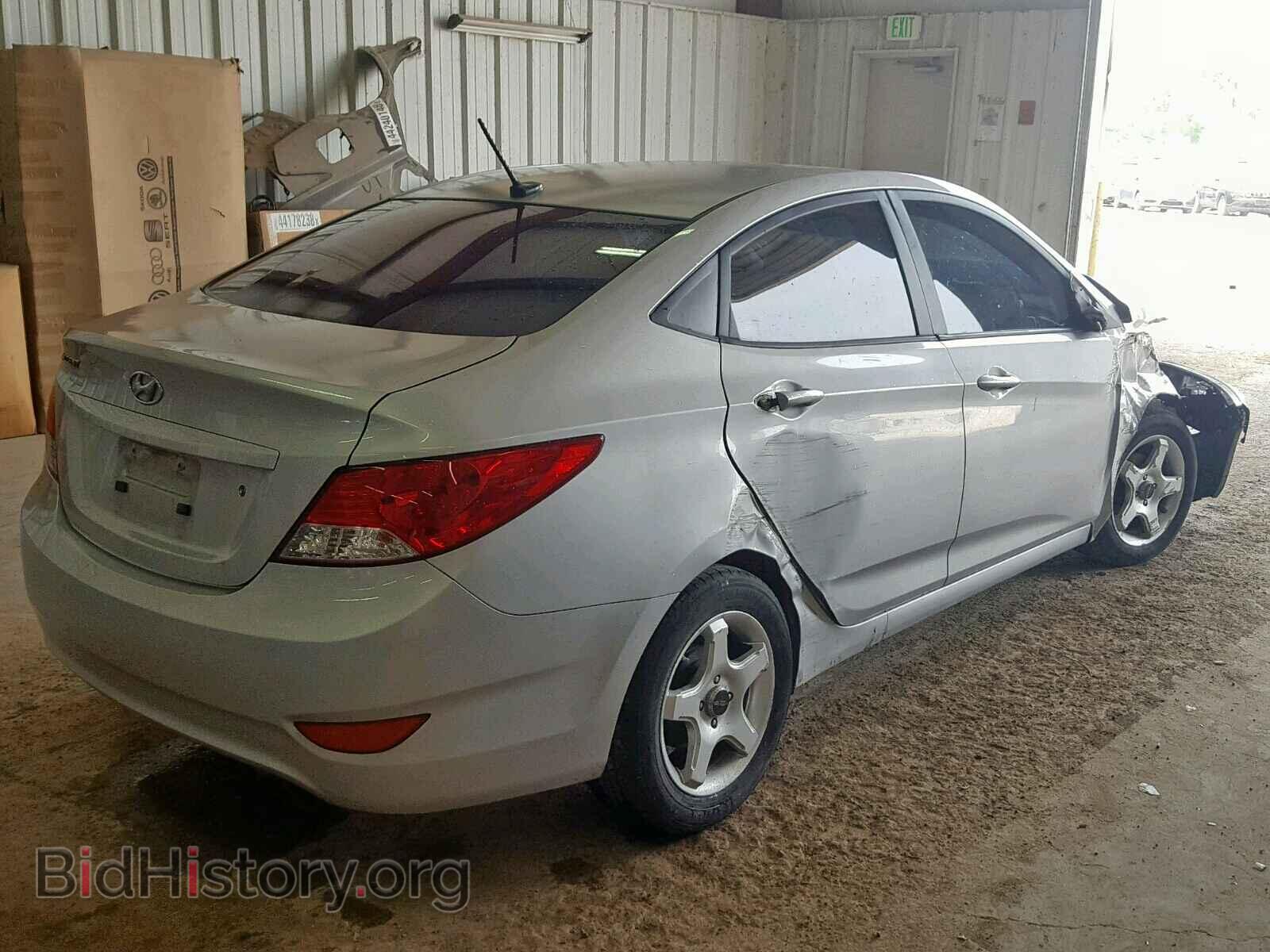 2013 HYUNDAI ACCENT - VIN: KMHCT4AE6DU295573 - Фото 4