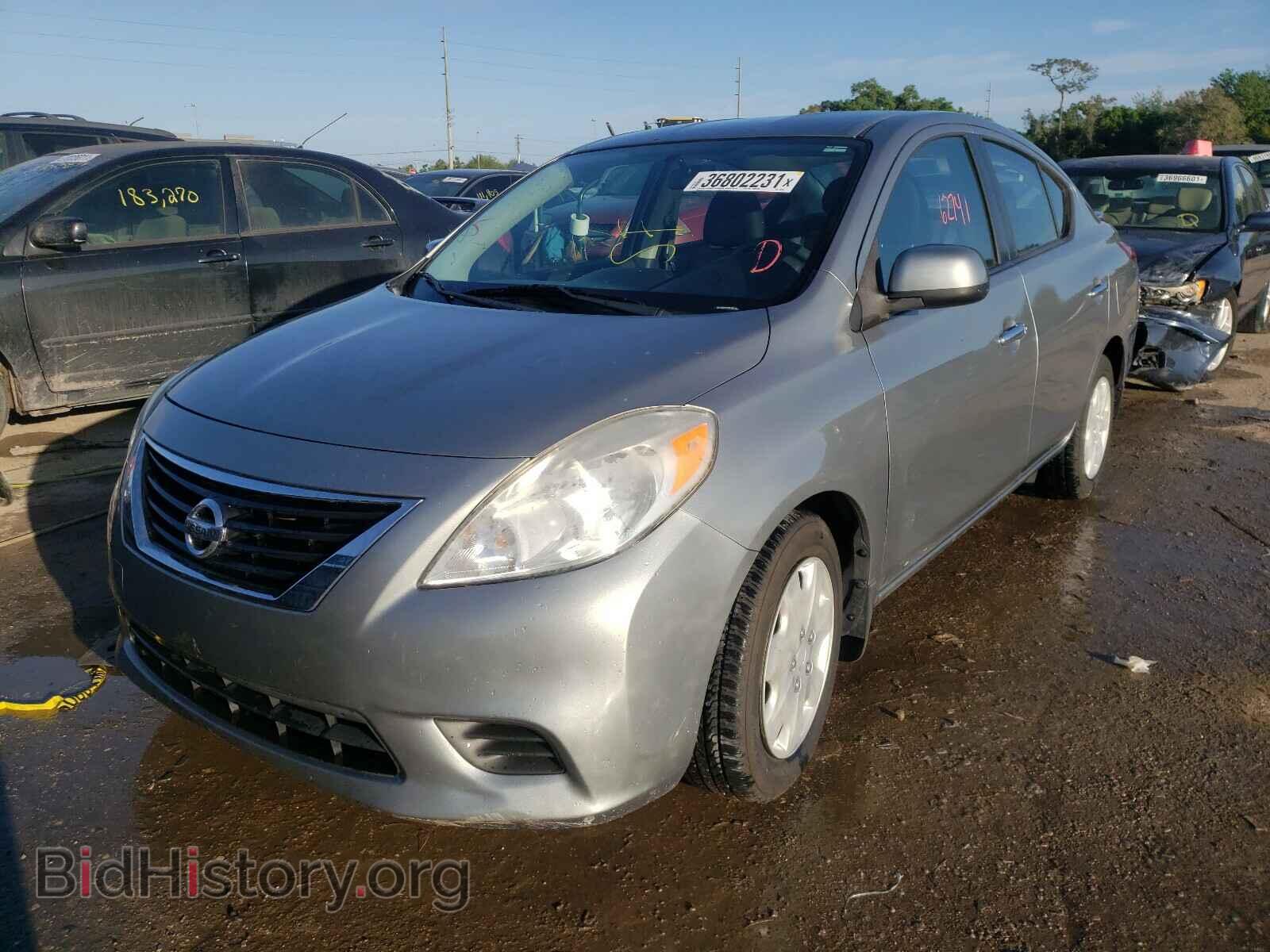 2013 NISSAN VERSA - VIN: 3N1CN7AP1DL891446 - Фото 2