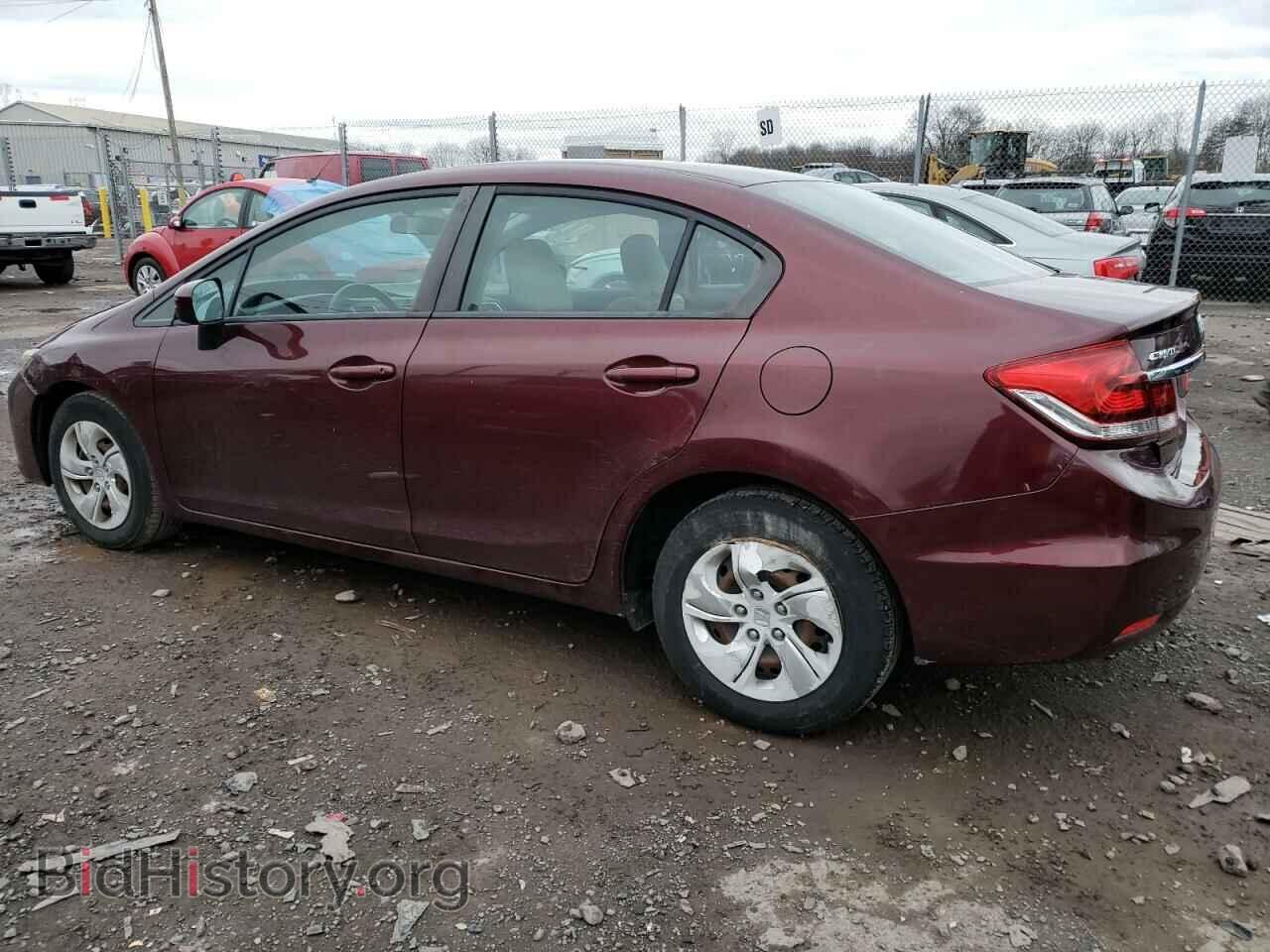 2014 HONDA CIVIC - VIN: 19XFB2F56EE237478 - Фото 2