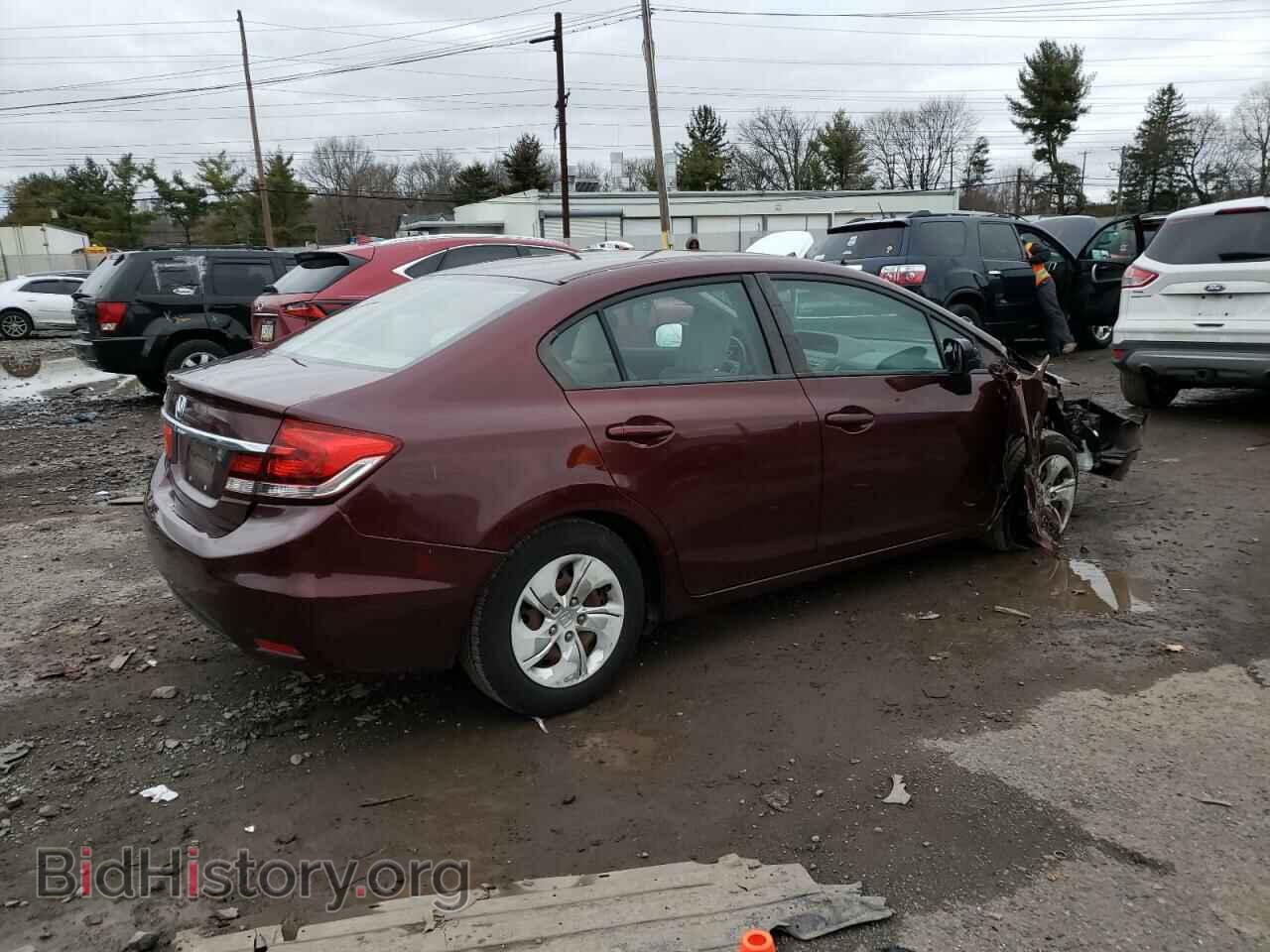 2014 HONDA CIVIC - VIN: 19XFB2F56EE237478 - Фото 3