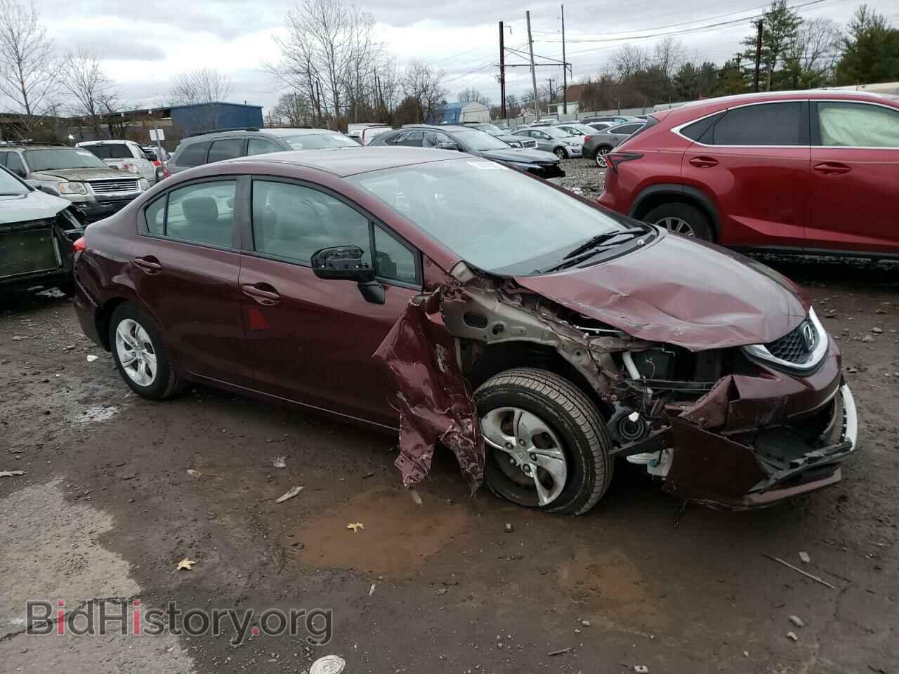 2014 HONDA CIVIC - VIN: 19XFB2F56EE237478 - Фото 4