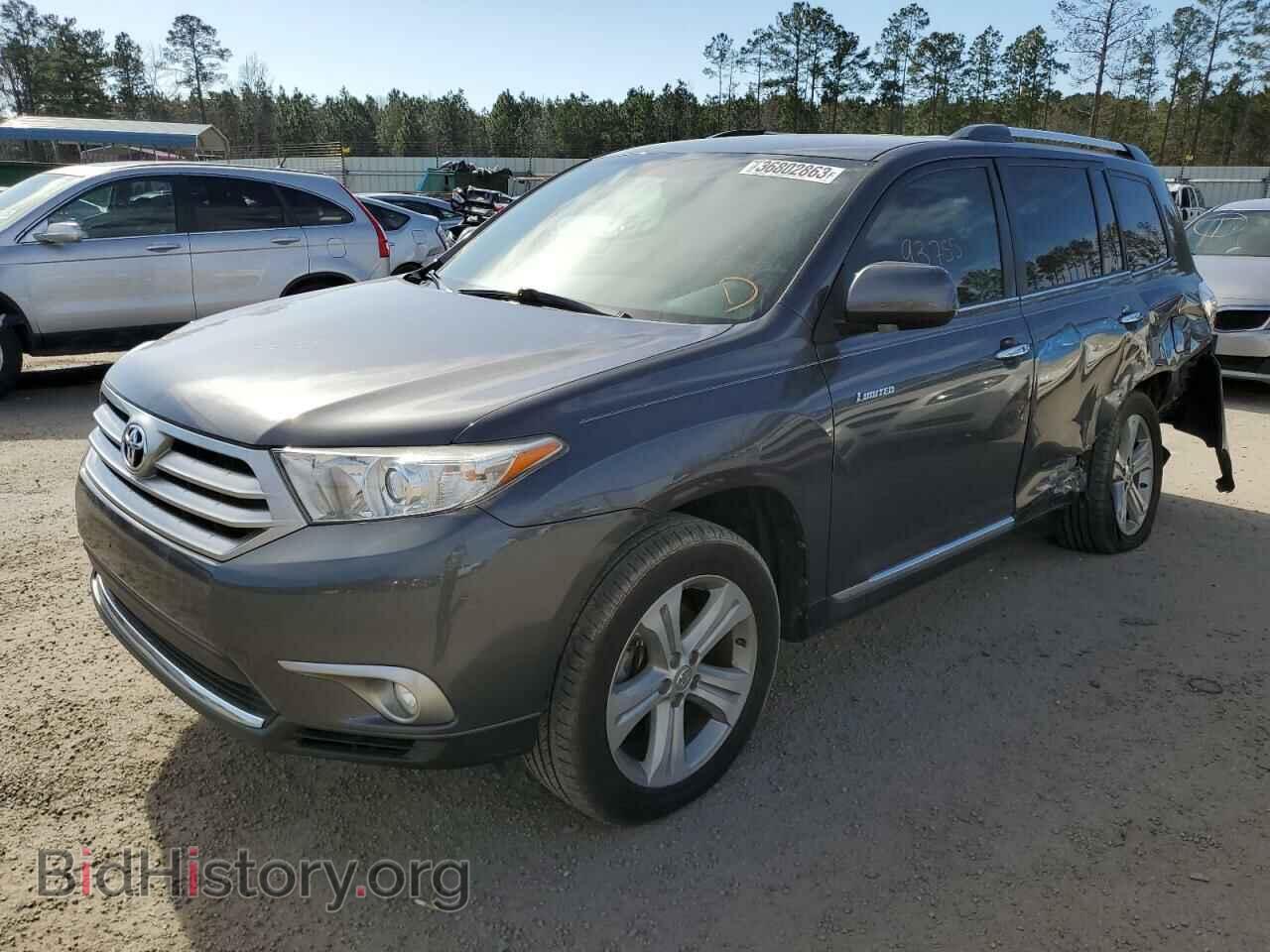 Фотография 5TDYK3EH3DS117958 - TOYOTA HIGHLANDER 2013