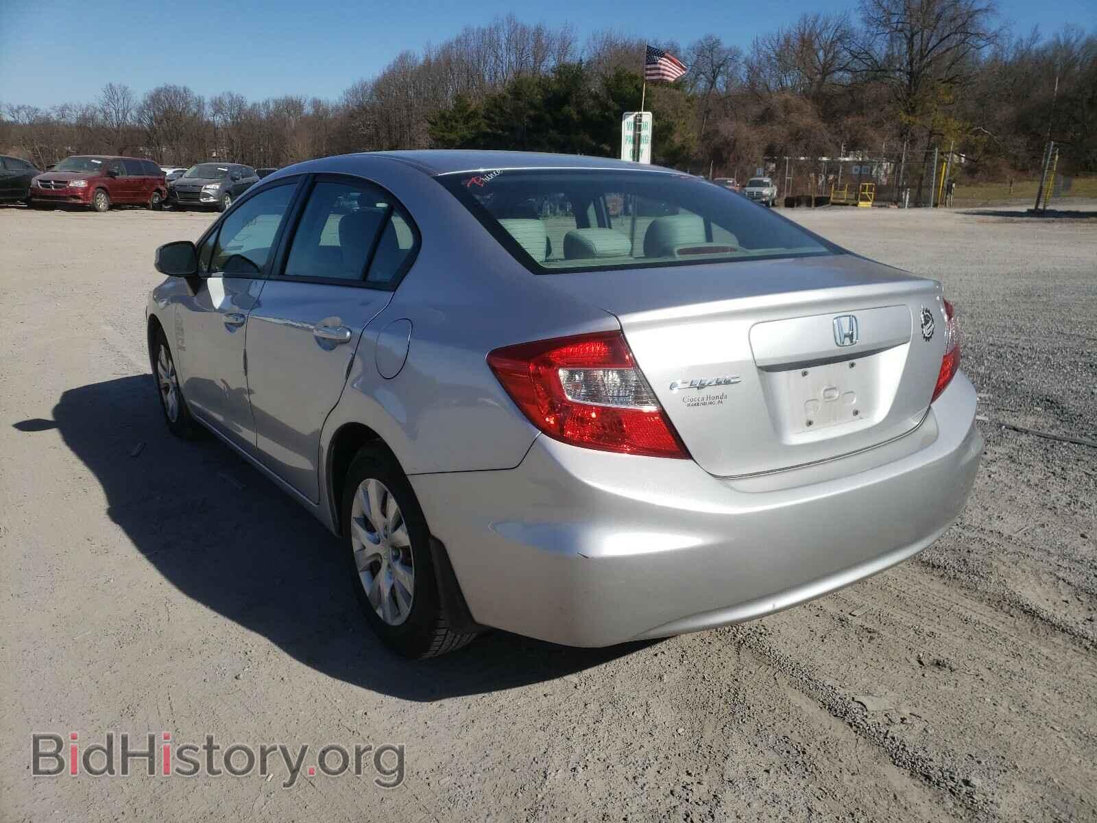 2012 HONDA CIVIC - VIN: 19XFB2F5XCE323857 - Фото 3