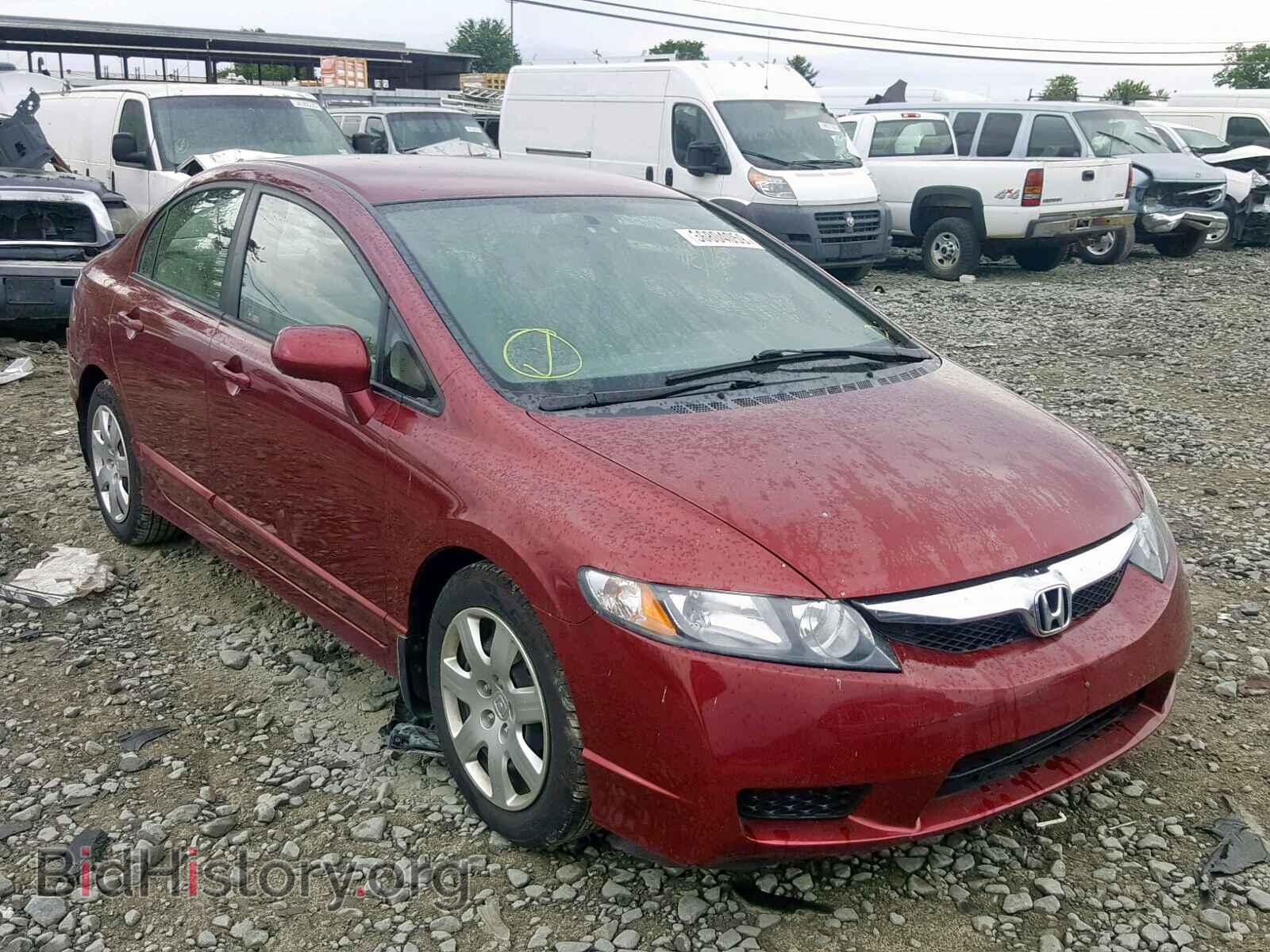 Photo 19XFA15519E024250 - HONDA CIVIC LX 2009