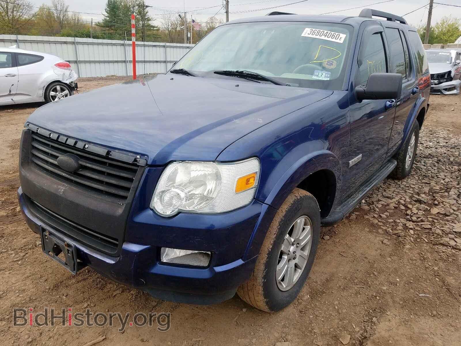 2007 FORD EXPLORER - VIN: 1FMEU73E17UB55682 - Фото 2
