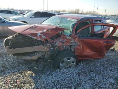 2008 Dodge CALIBER SXT, orange — VIN 1B3HB48B48D646139, Copart