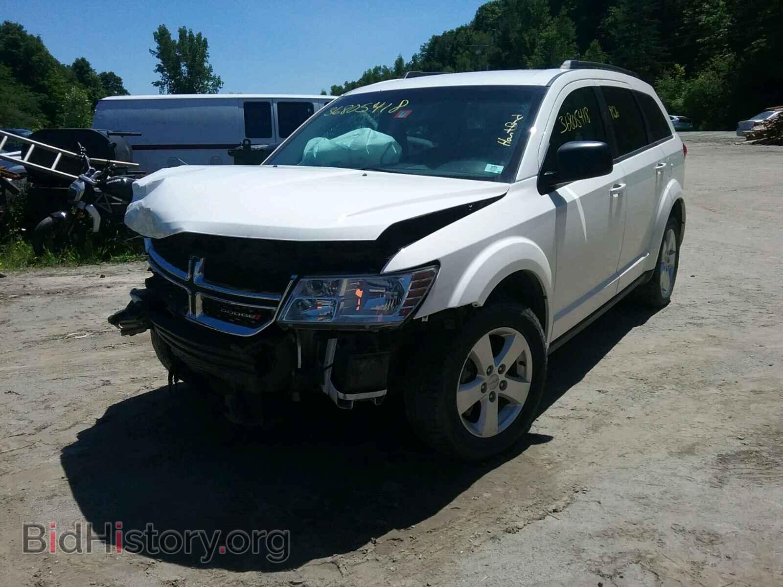 2014 DODGE JOURNEY - VIN: 3C4PDCAB1ET141867 - Фото 2