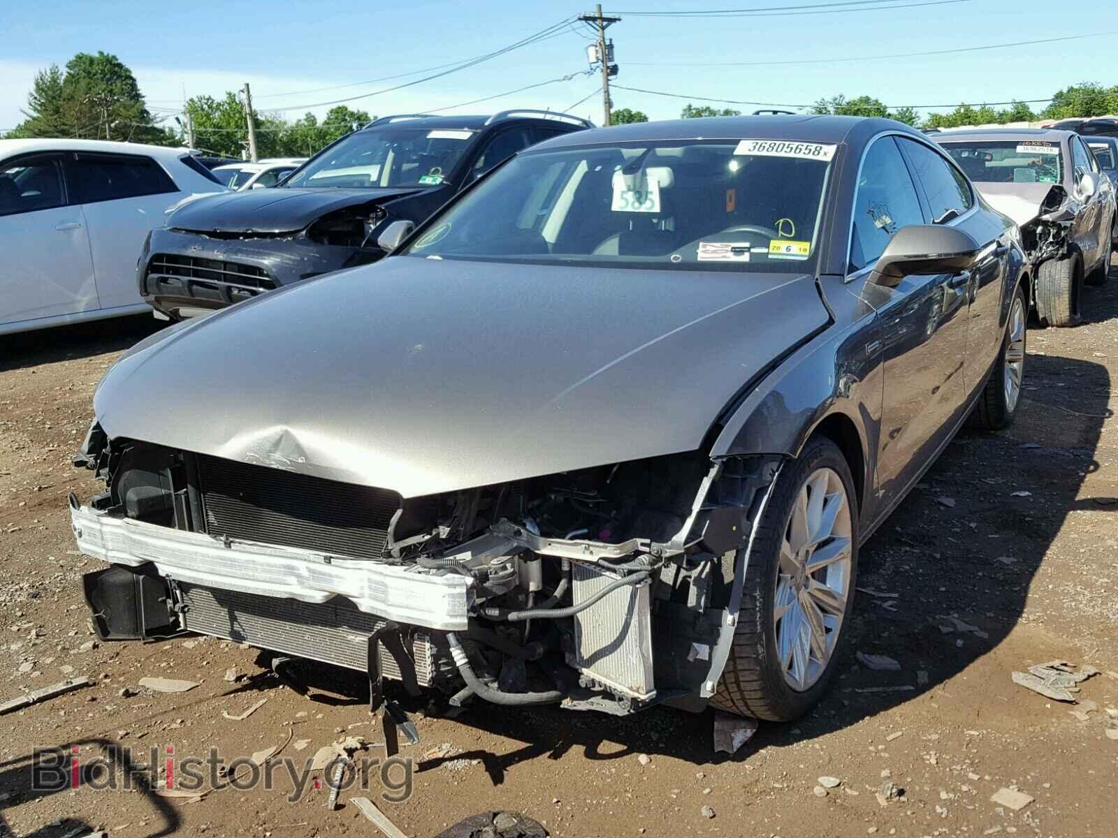 2012 AUDI A7 - VIN: WAUSGAFC8CN004197 - Фото 2