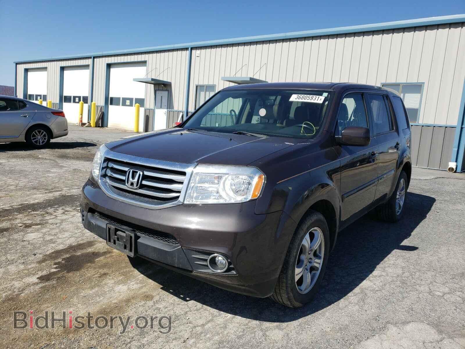 2013 HONDA PILOT - VIN: 5FNYF4H53DB028763 - Фото 2
