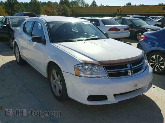 Photo 1C3CDZAB6DN518892 - DODGE AVENGER 2013