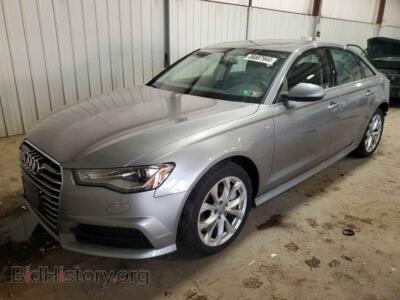2017 Audi A6 A6 Premium, silver — VIN WAUG8AFC8HN042555, Copart