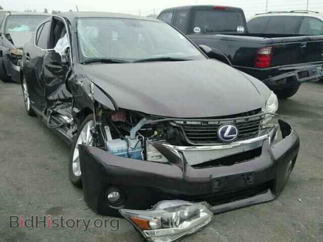 Фотография JTHKD5BH8C2095976 - LEXUS CT 200 2012