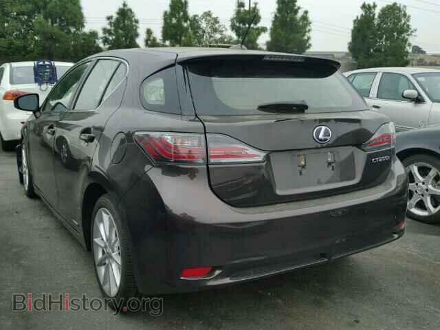 2012 LEXUS CT 200 - VIN: JTHKD5BH8C2095976 - Фото 3