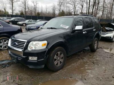 2010 Ford EXPLORER EXPLORER X, black — VIN 1FMEU7DE6AUA76708, Copart