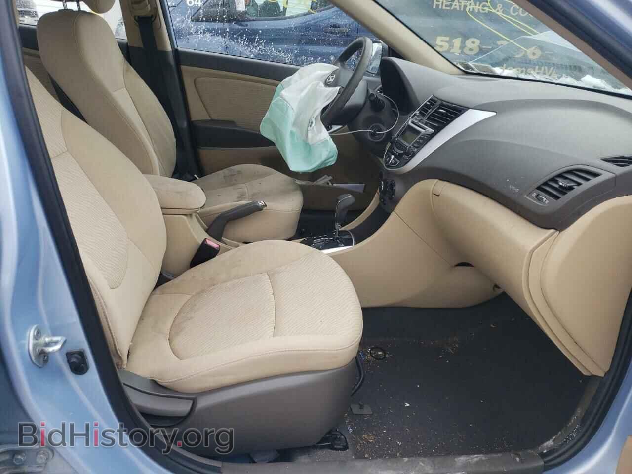 2013 HYUNDAI ACCENT - VIN: KMHCU4AE3DU356195 - Фото 5