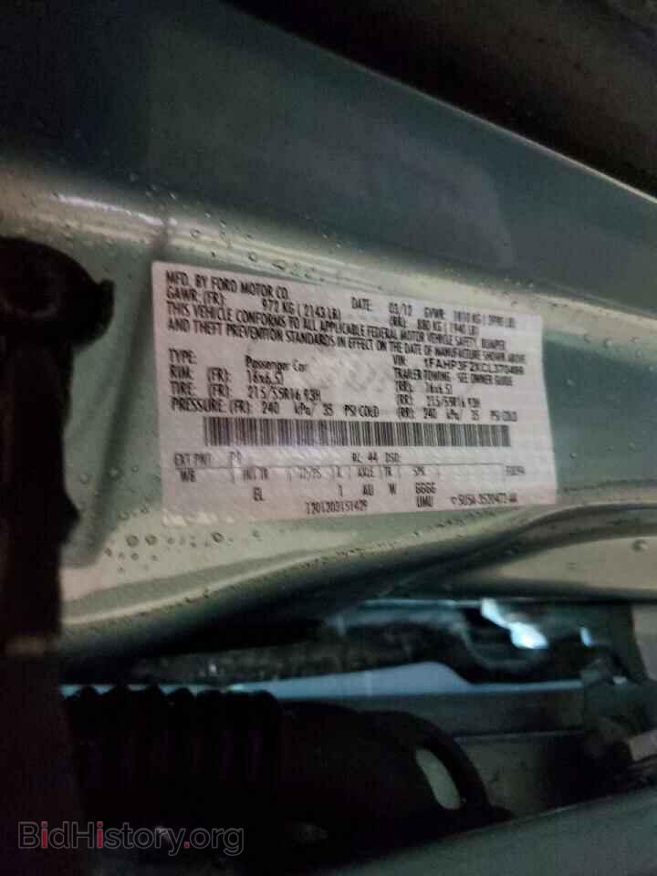 2012 FORD FOCUS - VIN: 1FAHP3F2XCL370499 - Фото 12
