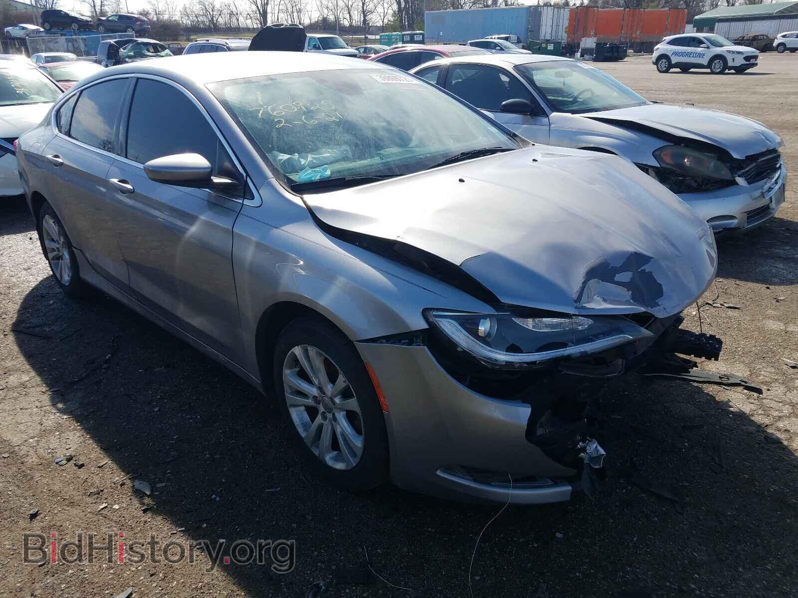 Photo 1C3CCCAB1FN537594 - CHRYSLER 200 2015