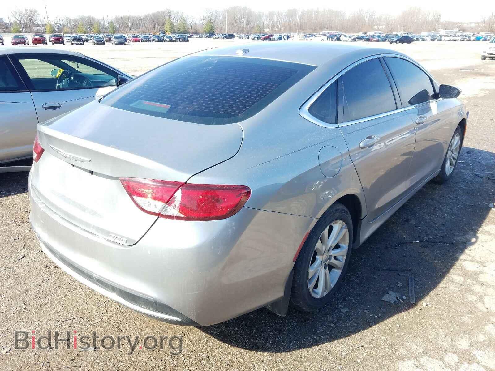 2015 CHRYSLER 200 - VIN: 1C3CCCAB1FN537594 - Photo 4