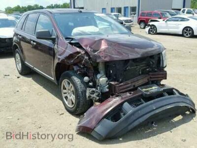 2009 Ford EDGE Edge SE, purple — VIN 2FMDK36C79BA41182, Copart