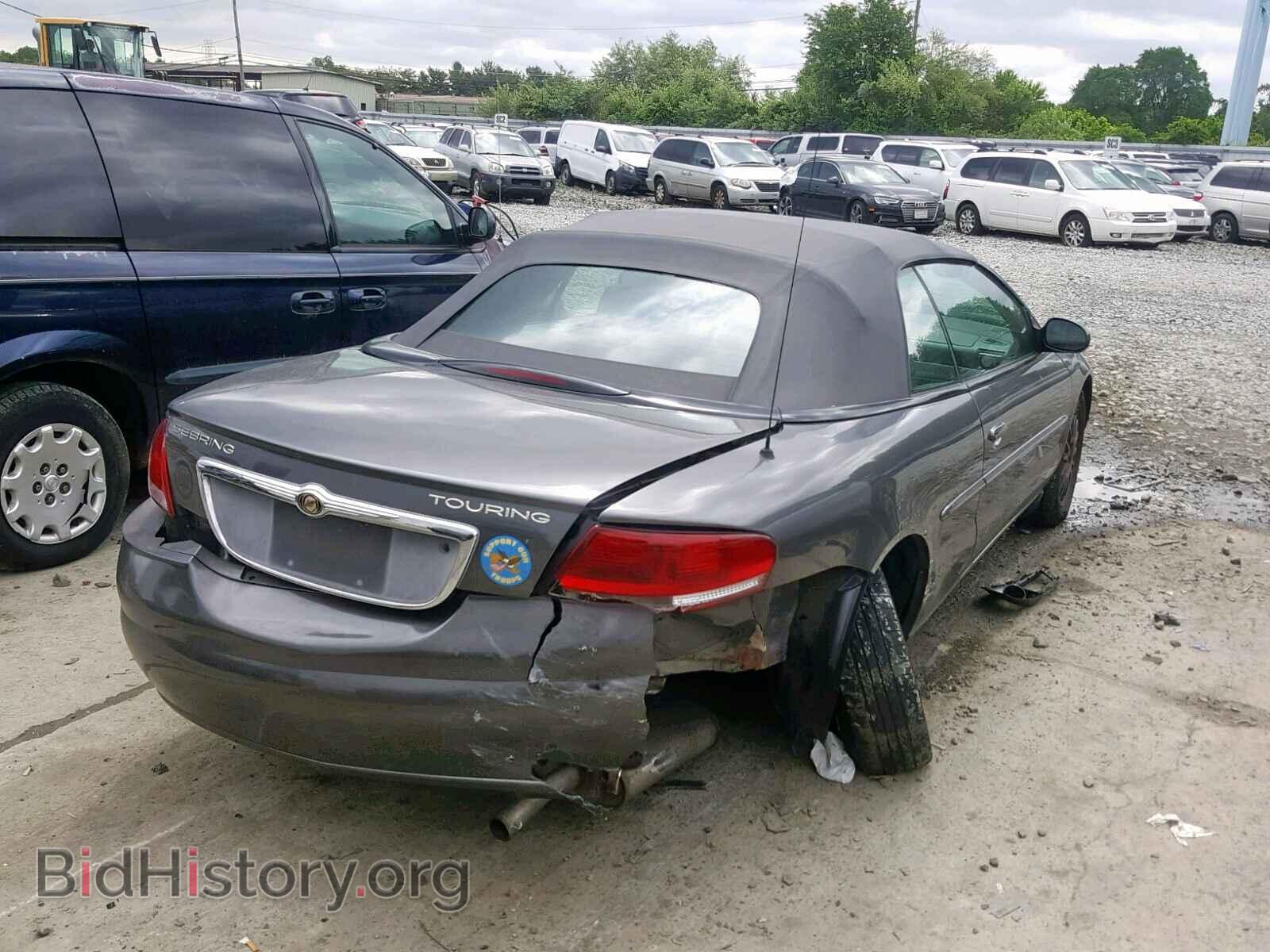 2005 CHRYSLER SEBRING - VIN: 1C3EL55R25N576544 - Фото 4