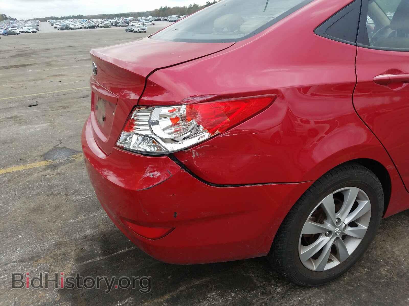 2013 HYUNDAI ACCENT - VIN: KMHCU4AEXDU382552 - Фото 9