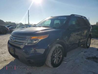 2012 Ford EXPLORER, blue — VIN 1FMHK8B89CGA89864, Copart
