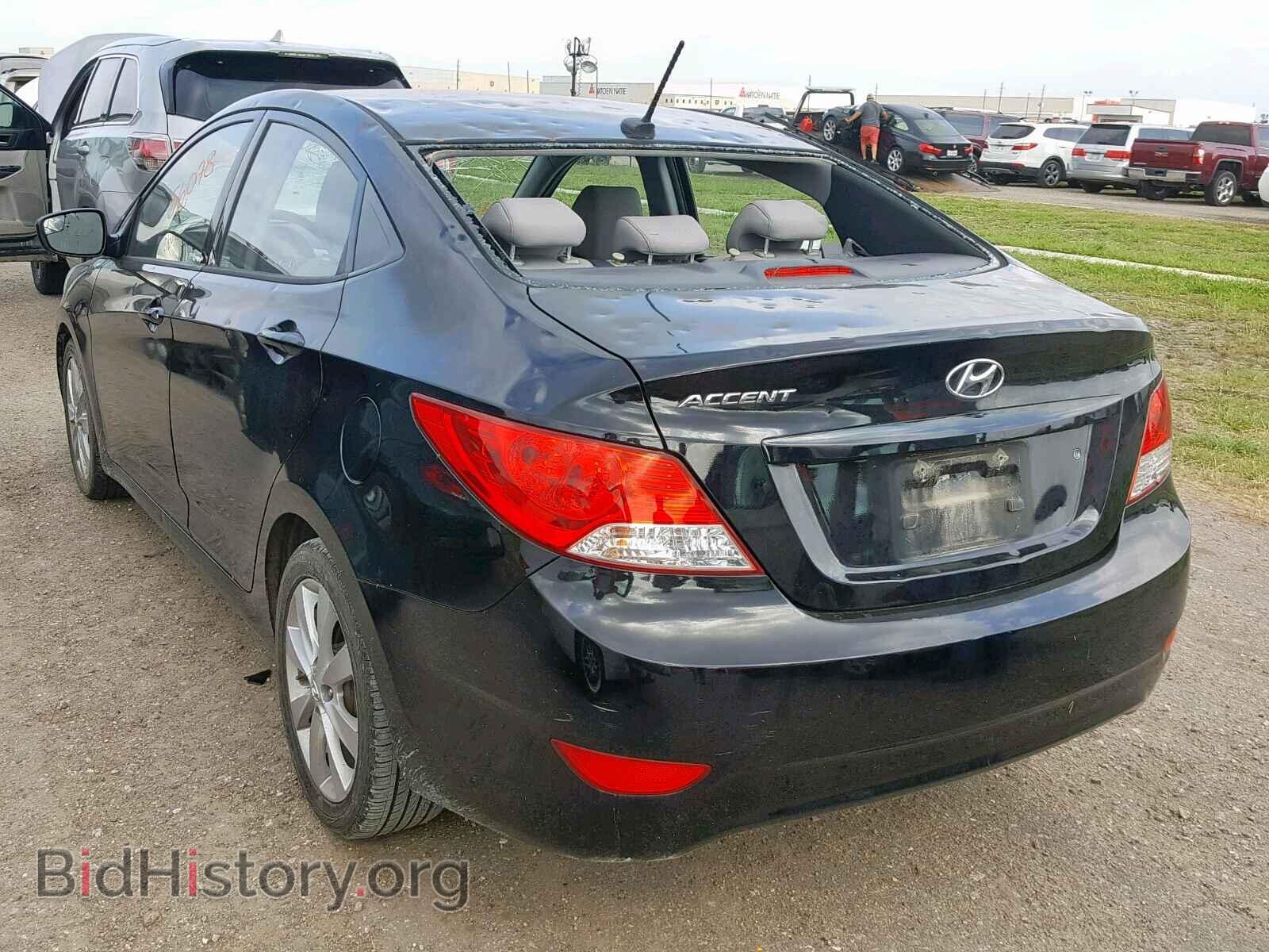 2014 HYUNDAI ACCENT - VIN: KMHCU4AE8EU740880 - Фото 3