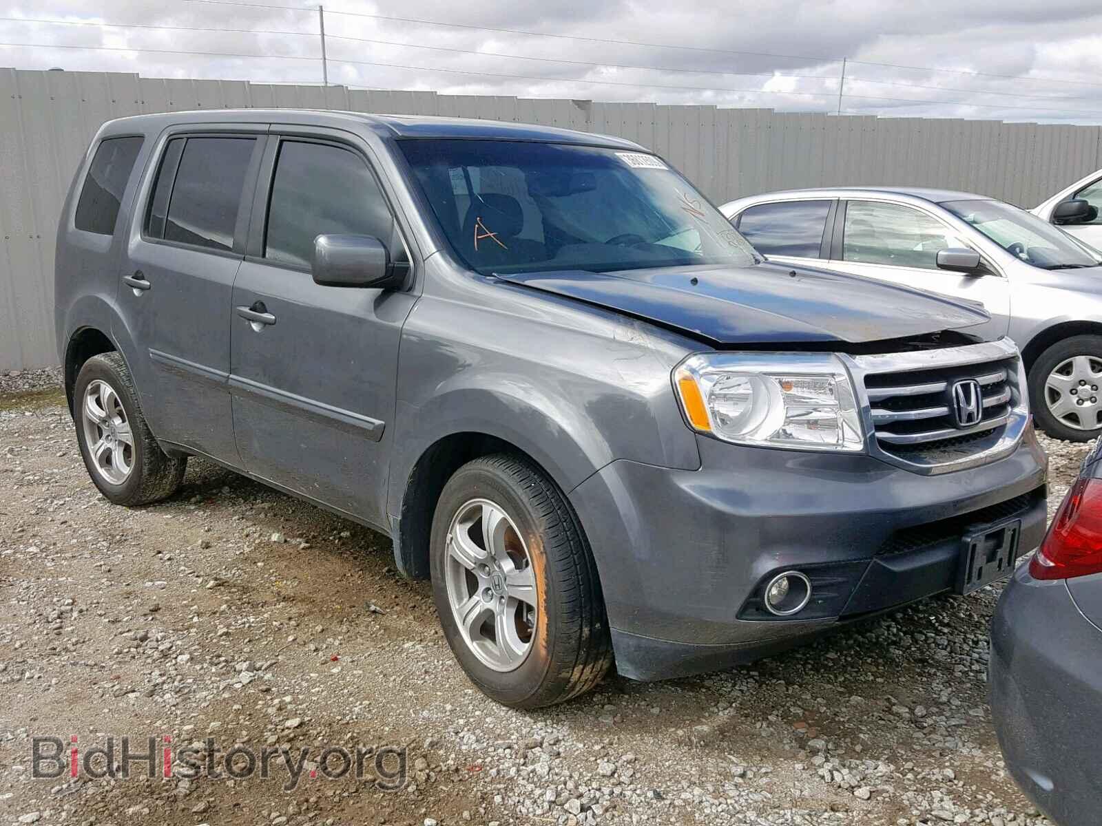 Photo 5FNYF3H56CB026238 - HONDA PILOT EXL 2012