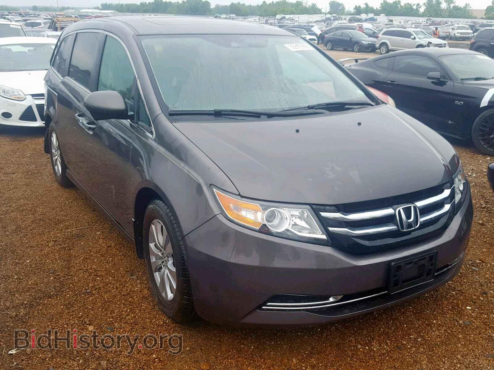Фотография 5FNRL5H66EB109110 - HONDA ODYSSEY EX 2014