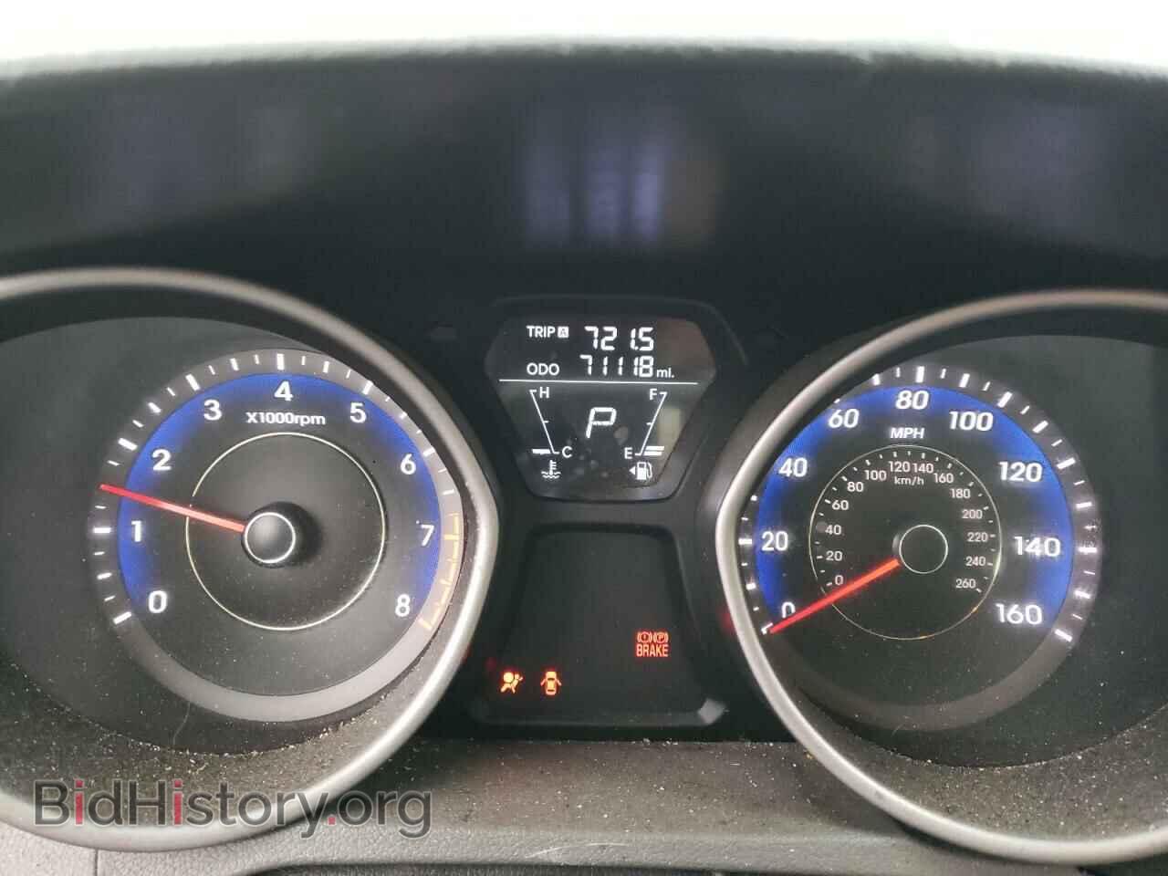 2012 HYUNDAI ELANTRA - VIN: KMHDH4AE0CU432401 - Фото 9