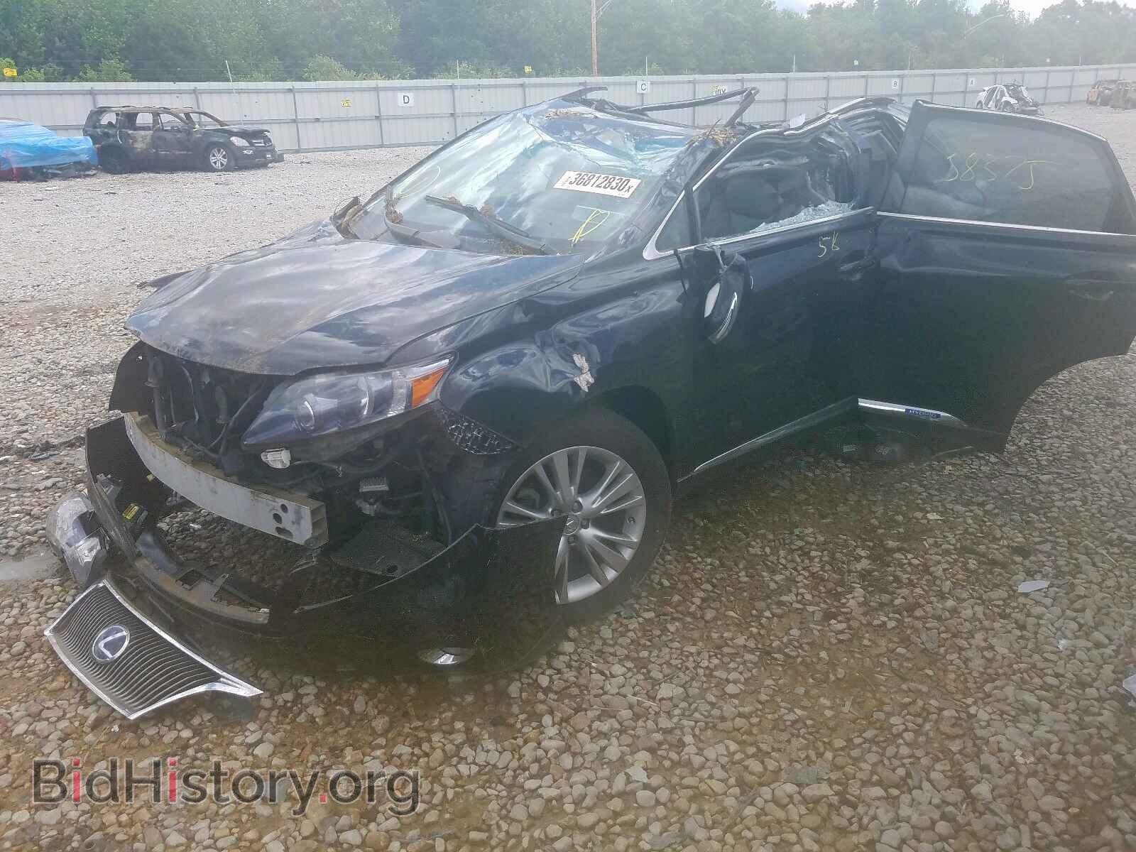 2010 LEXUS RX450 - VIN: JTJBC1BAXA2028578 - Фото 2