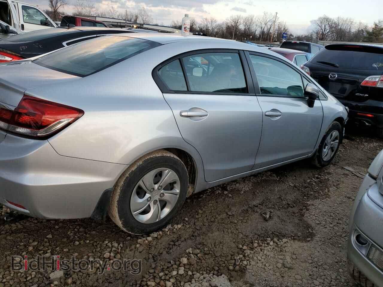2014 HONDA CIVIC - VIN: 19XFB2F58EE007070 - Фото 3