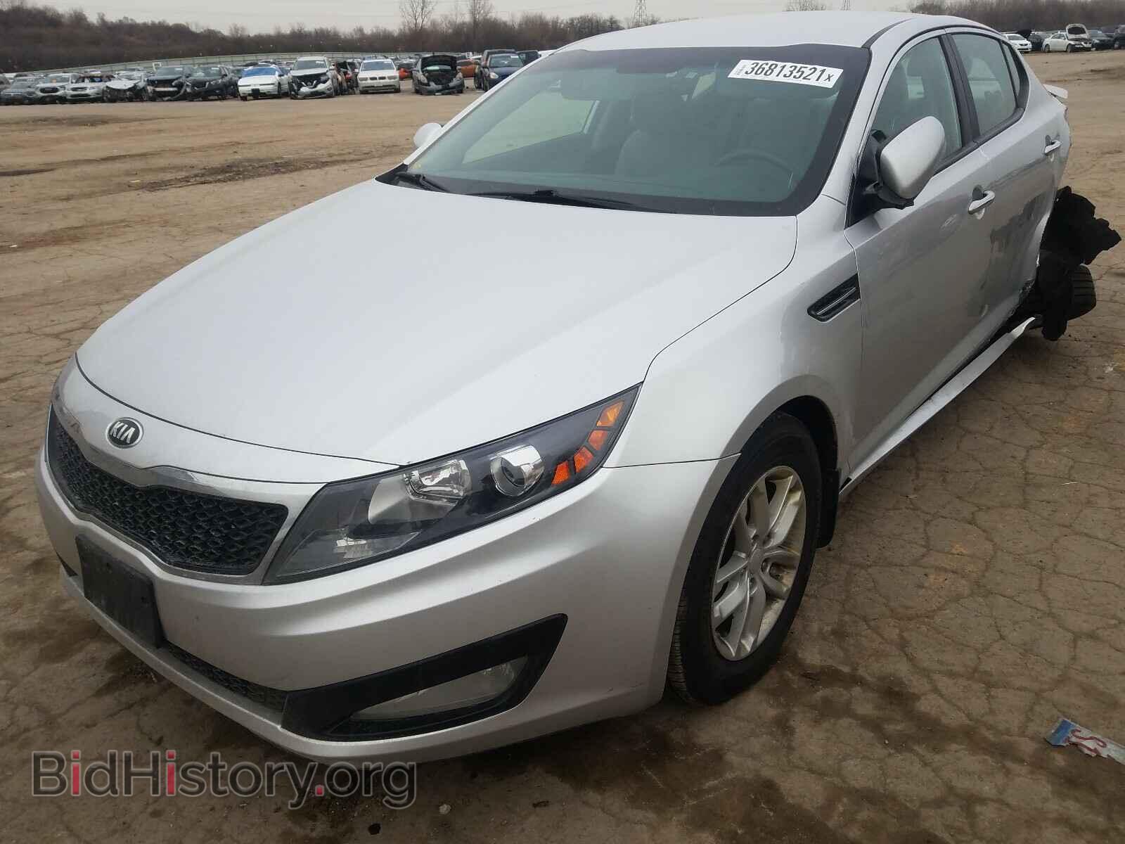 2013 KIA OPTIMA - VIN: KNAGM4A78D5392477 - Фото 2