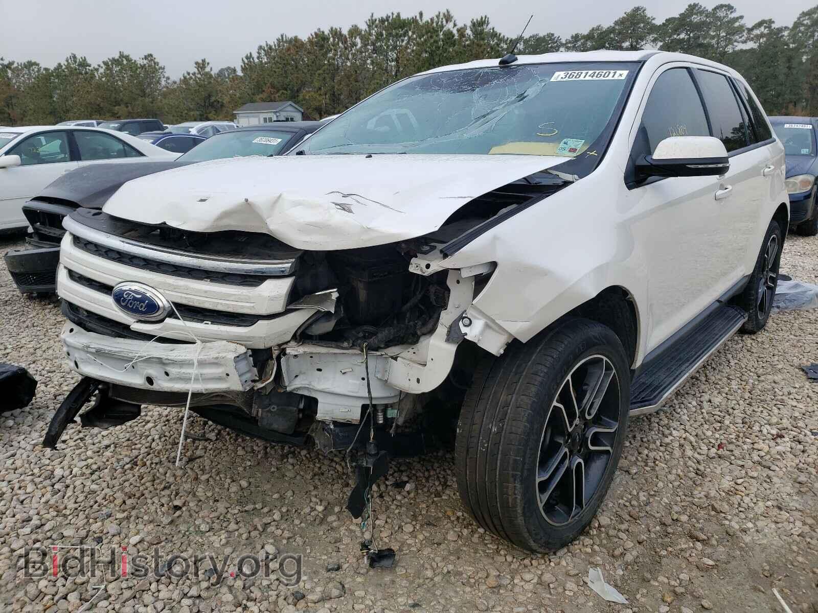 2014 FORD EDGE - VIN: 2FMDK3JC2EBB27873 - Фото 2