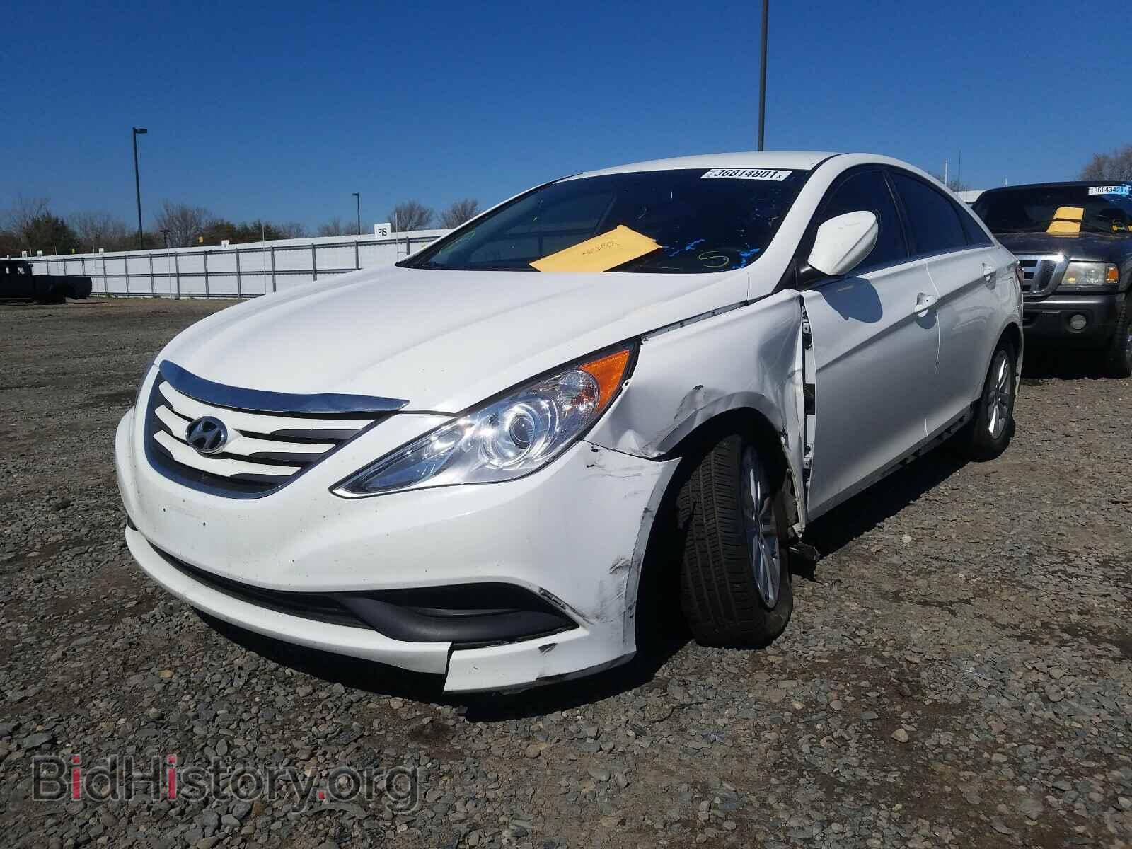2014 HYUNDAI SONATA - VIN: 5NPEB4AC9EH851580 - Фото 2
