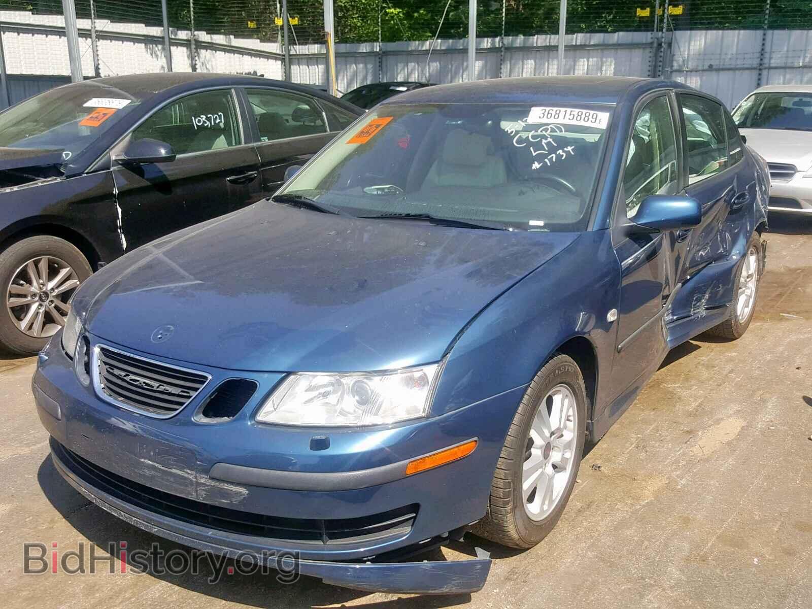2007 SAAB 9 3 - VIN: YS3FD49Y671101734 - Фото 2