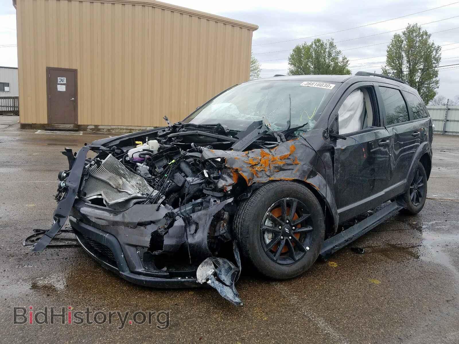 2019 DODGE JOURNEY - VIN: 3C4PDCBB2KT869739 - Фото 2
