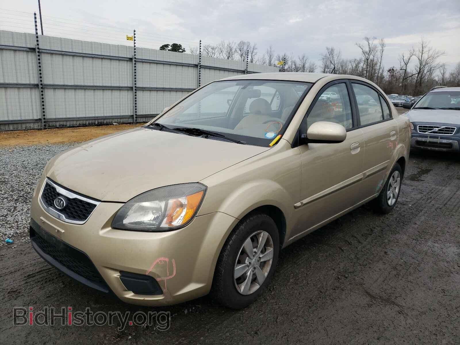 2011 KIA RIO - VIN: KNADH4A36B6941492 - Фото 2
