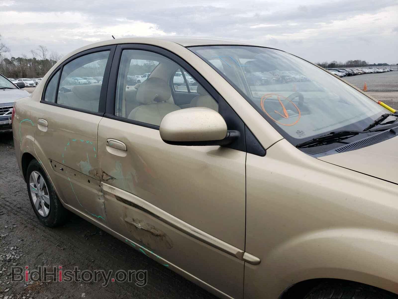 2011 KIA RIO - VIN: KNADH4A36B6941492 - Фото 9