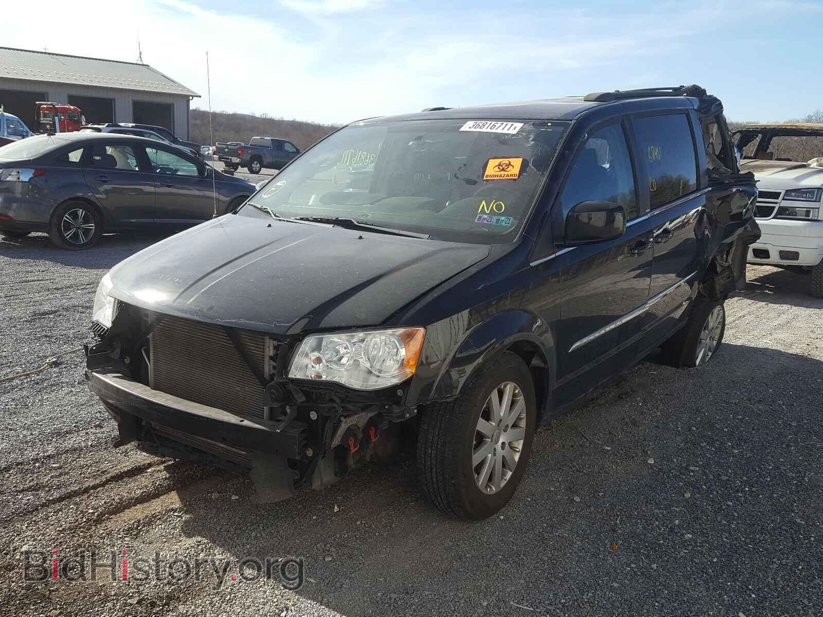 2013 CHRYSLER MINIVAN - VIN: 2C4RC1BG1DR659098 - Фото 2