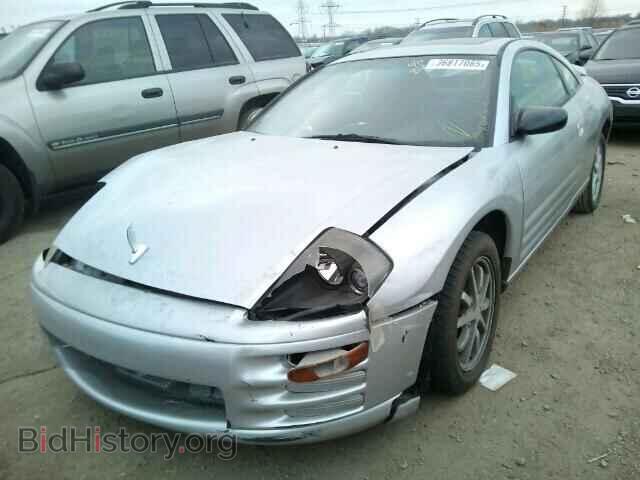 2001 MITSUBISHI ECLIPSE - VIN: 4A3AC44G71E220862 - Фото 2