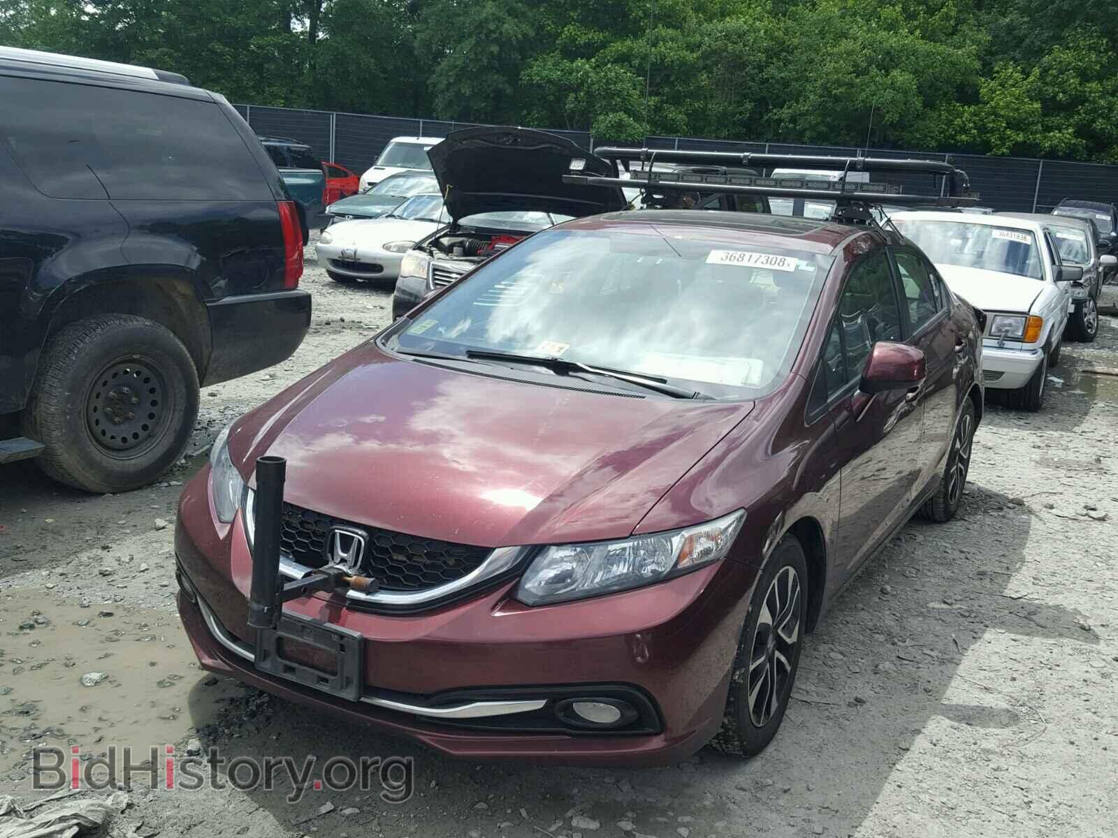 2013 HONDA CIVIC - VIN: 19XFB2F98DE055119 - Фото 2