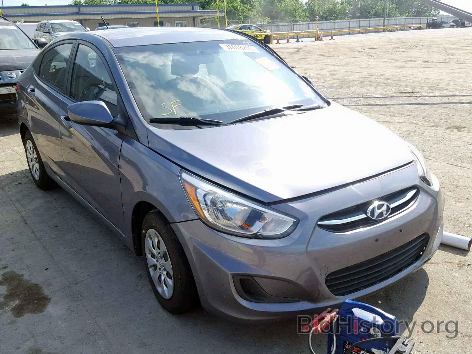 Photo KMHCT4AEXGU010166 - HYUNDAI ACCENT 2016