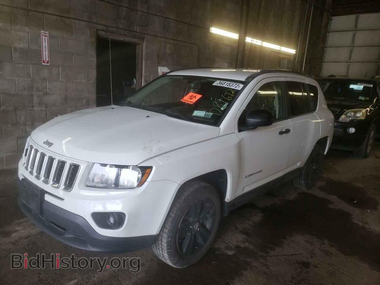 2014 JEEP COMPASS - VIN: 1C4NJCBB6ED890636 - Фото 2