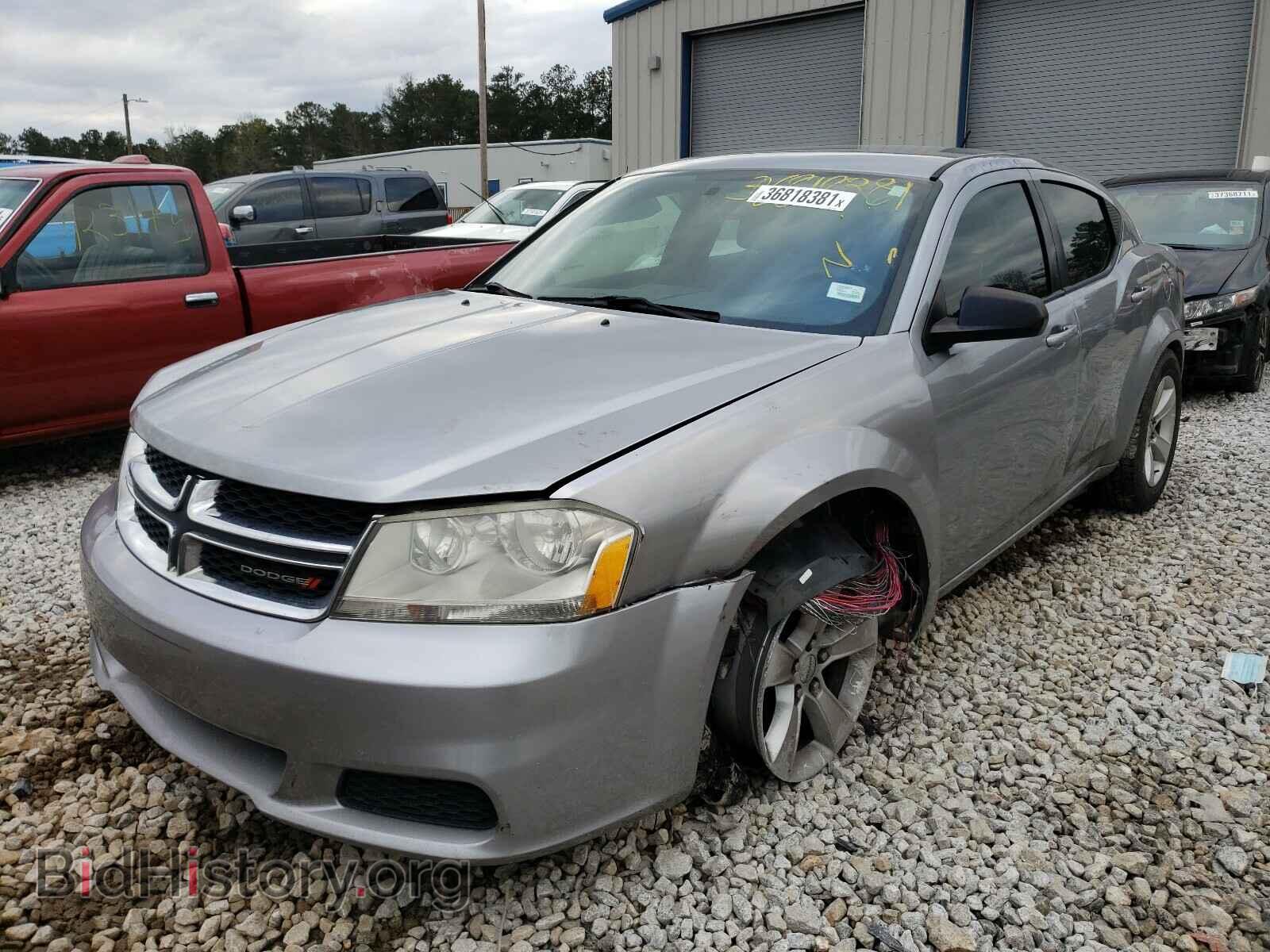 2014 DODGE AVENGER - VIN: 1C3CDZAB3EN133520 - Фото 2