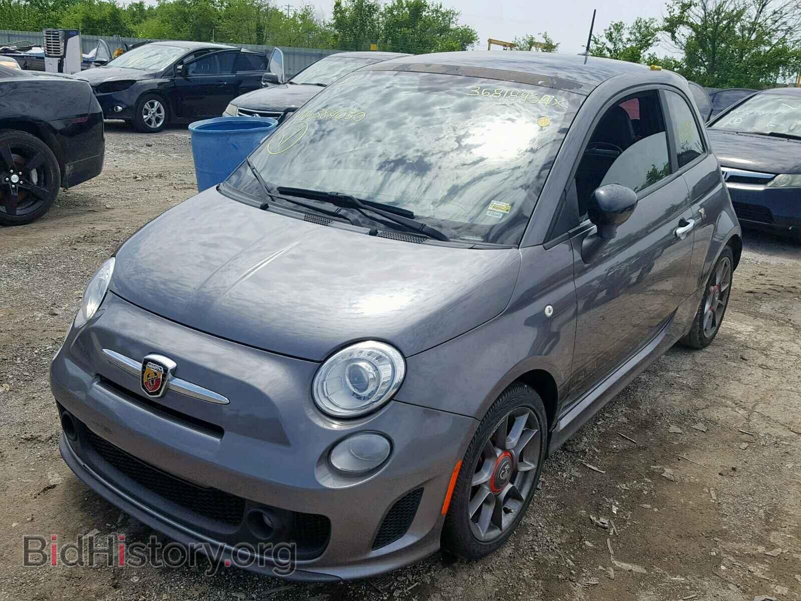 2012 FIAT 500 - VIN: 3C3CFFFH9CT384030 - Фото 2