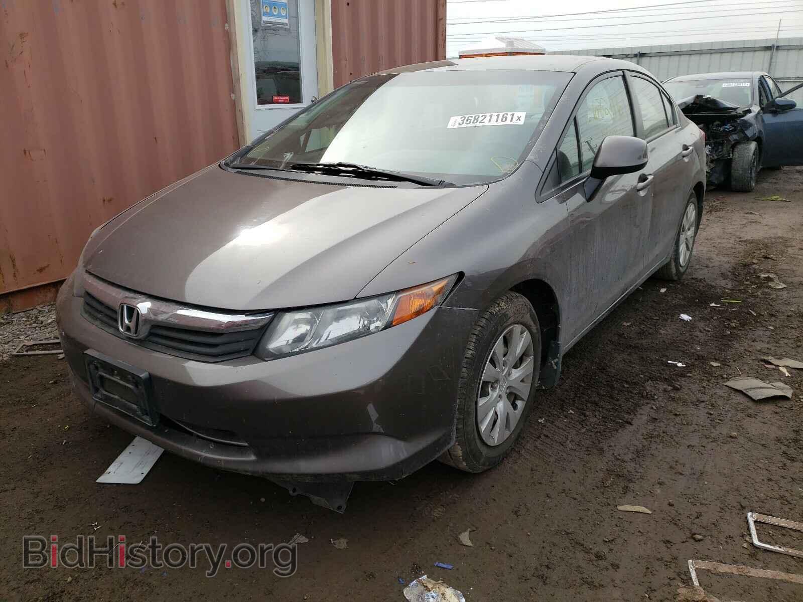 2012 HONDA CIVIC - VIN: 19XFB2F55CE069216 - Фото 2