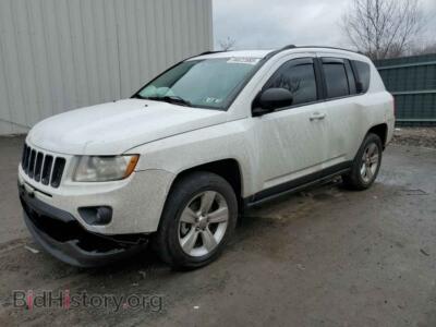 2011 Jeep COMPASS Compass SP, white — VIN 1J4NF1FB8BD278587, Copart